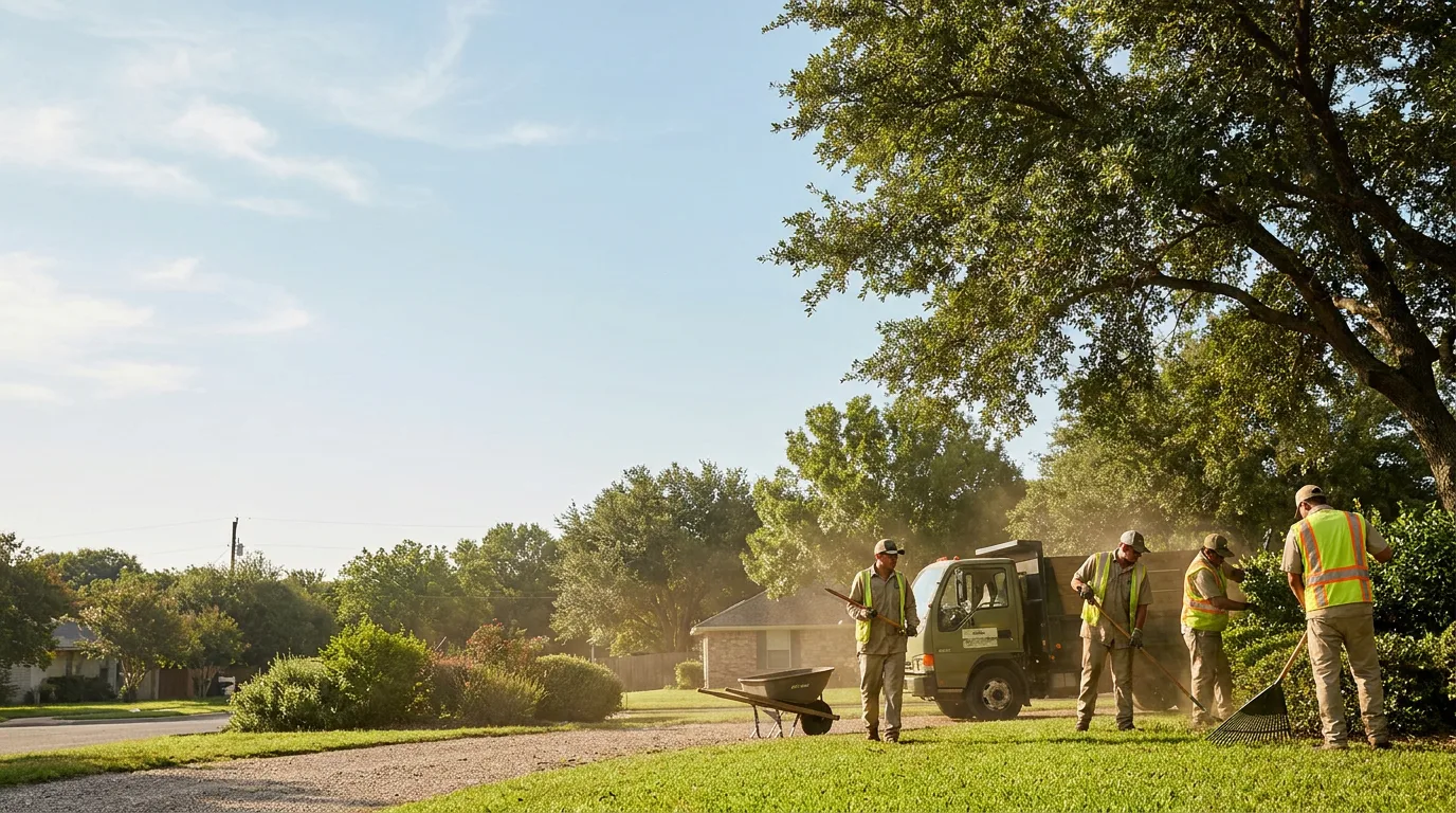 Landscaping in Lake Dallas, TX near me